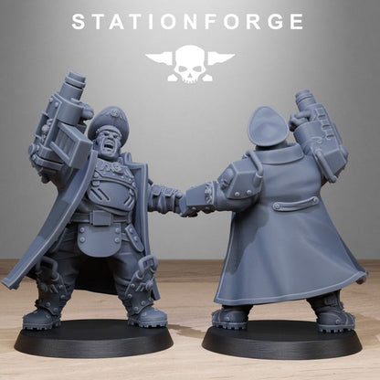 Wargames - Stationforge - GrimGuard - Armored Mutants Squad (10 Figurer)