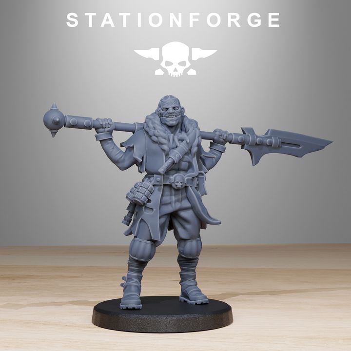Wargames - Stationforge - GrimGuard - Mercenaries Squad (10 Figurer)