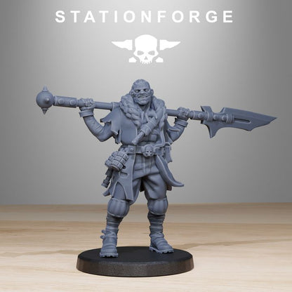 Wargames - Stationforge - GrimGuard - Mercenaries Squad (10 Figurer)