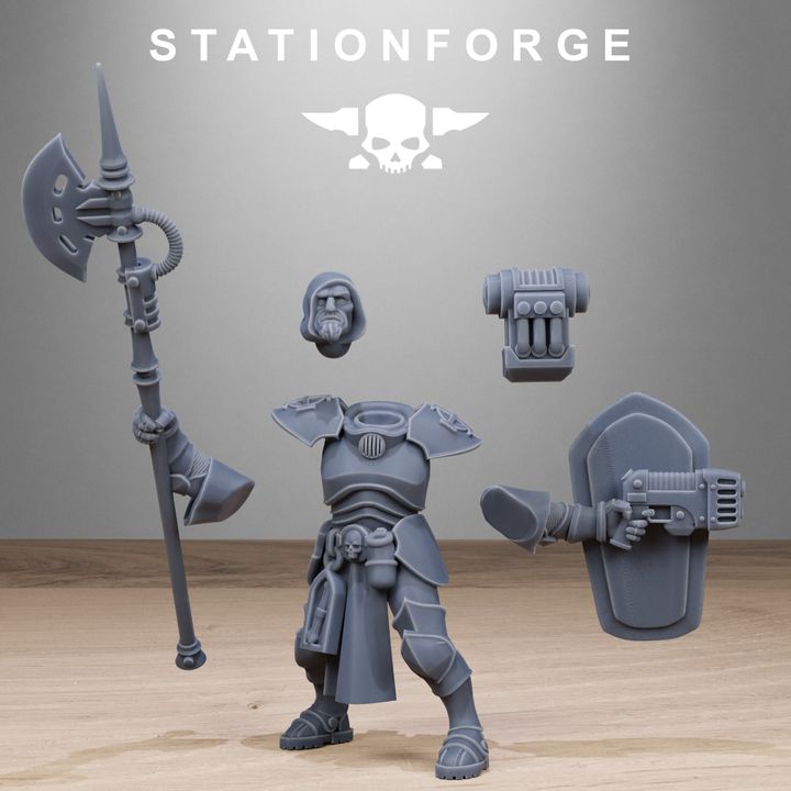 Wargames - Stationforge - Vodalites - Purifiers Squad (10 Figurer)