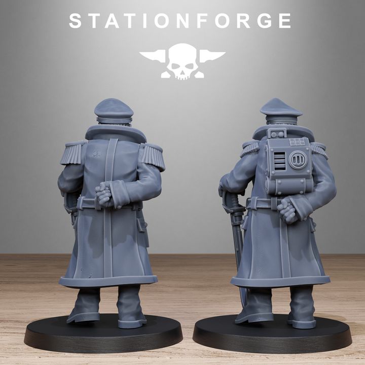 Wargames - Stationforge - GrimGuard -  Officer