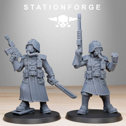 Wargames - Stationforge - GrimGuard - Militants Squad (10 Figurer)