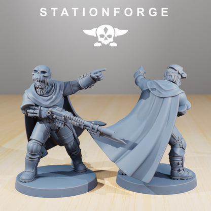 Wargames - Stationforge - GrimGuard - Vaskar Orkaz Hunters Squad (6 Figurer)