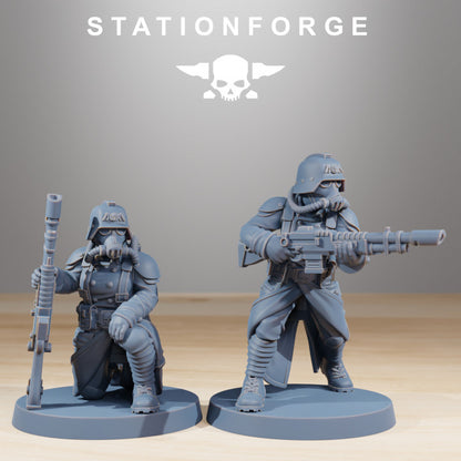 Wargames - Stationforge - GrimGuard - Sisters of War Squad (10 Figurer)