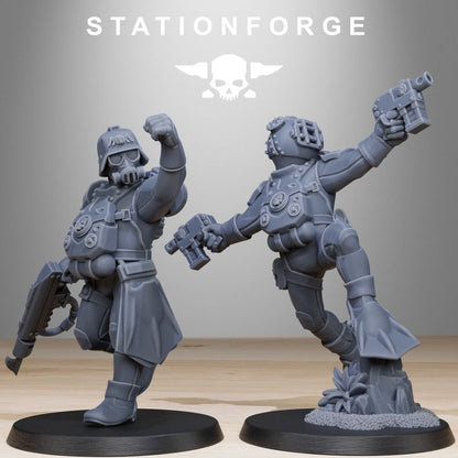 Wargames - Stationforge - GrimGuard - Divers Squad (10 Figurer)