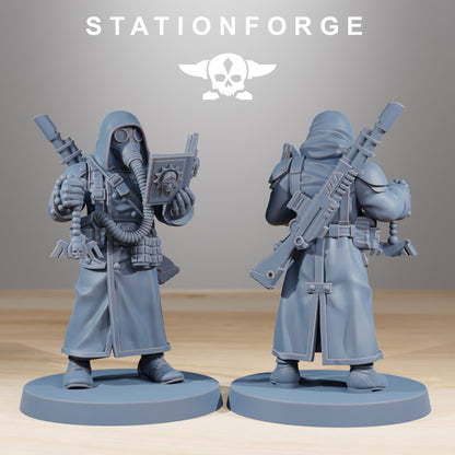 Wargames - Stationforge - GrimGuard - Acolytes Squad (10 Figurer)