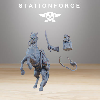 Wargames - Stationforge - GrimGuard - Cavalry Captain
