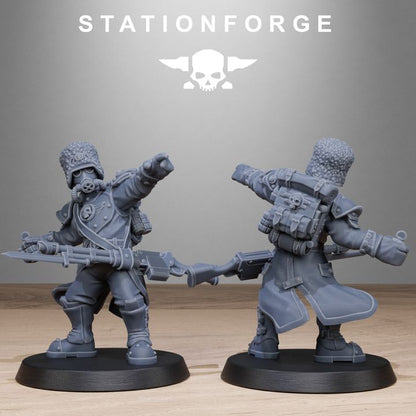 Wargames - Stationforge - GrimGuard - Royals Squad (10 Figurer)