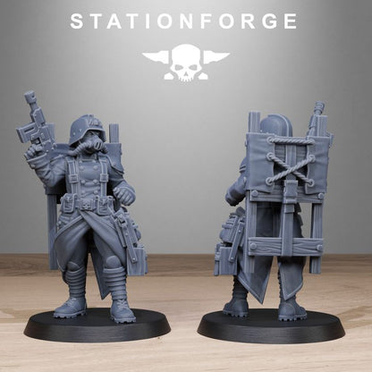 Wargames - Stationforge - GrimGuard - Sisters Squad (10 Figurer)