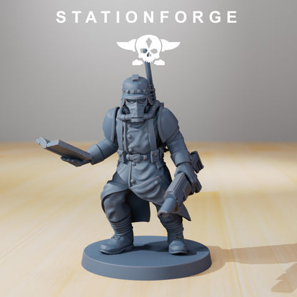 Wargames - Stationforge - GrimGuard - Supporters Squad (6 Figurer)