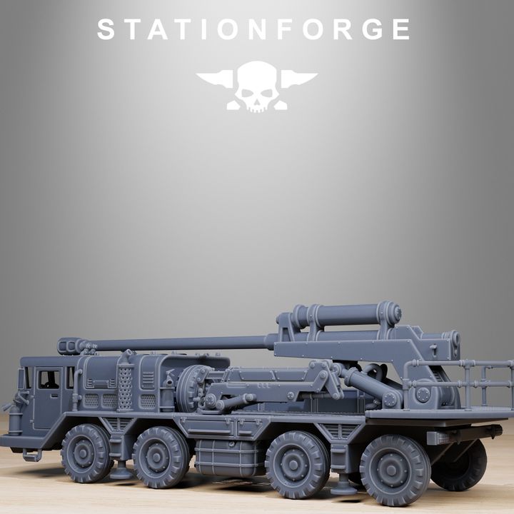 Wargames - Stationforge - GrimGuard - Artillery Vehicle
