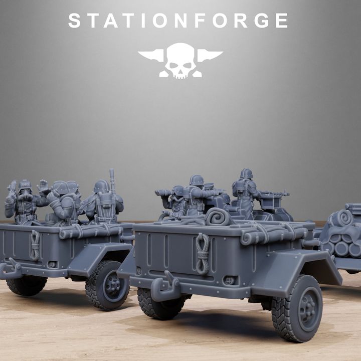 Wargames - Stationforge - GrimGuard - Support Vehicles