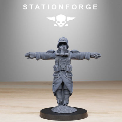 Wargames - Stationforge - GrimGuard - Scarecrow (6 Figurer)
