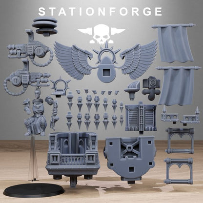 Wargames - Stationforge - Vodalites - Flying Throne