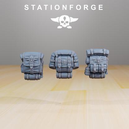 Wargames - Stationforge - GrimGuard - Infantry Squad (Builder - nok til 10 Figurer)