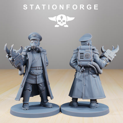 Wargames - Stationforge - GrimGuard - Officers 2.0 (2 Figurer)