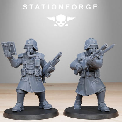Wargames - Stationforge - GrimGuard - Militants Squad (10 Figurer)