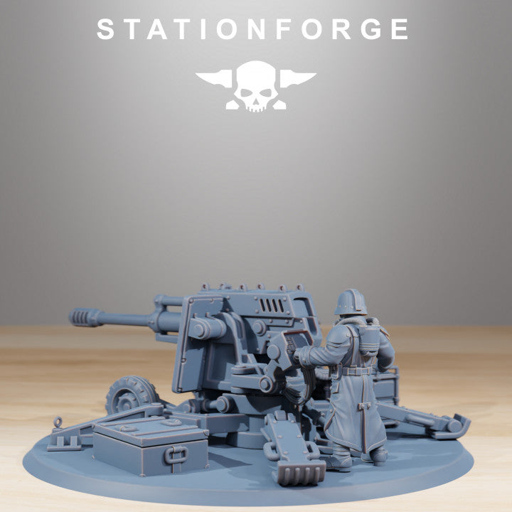 Wargames - Stationforge - GrimGuard - Battle Weapons (5 Teams)