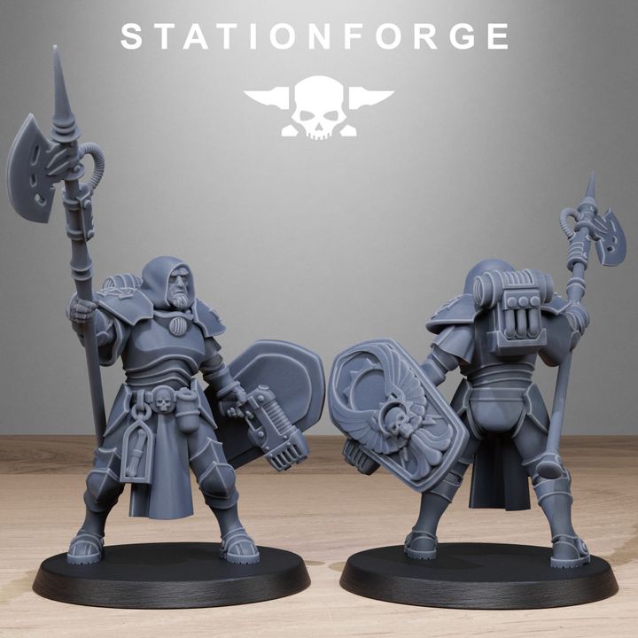 Wargames - Stationforge - Vodalites - Purifiers Squad (10 Figurer)
