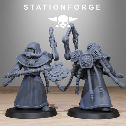Wargames - Stationforge - GrimGuard - Tech Engineer Squad (10 Figurer)