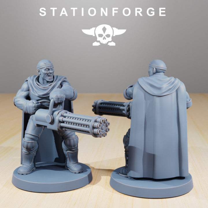 Wargames - Stationforge - GrimGuard - Vaskar Orkaz Hunters Squad (6 Figurer)