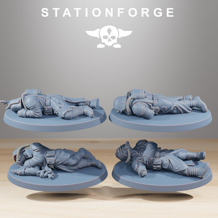 Wargames - Stationforge - GrimGuard - The Fallen (16 Figurer)