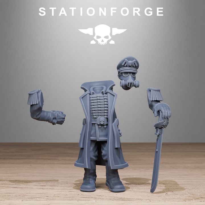 Wargames - Stationforge - GrimGuard -  Officer