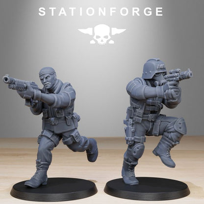 Wargames - Stationforge - GrimGuard - Counter Terrorists Squad (10 Figurer)
