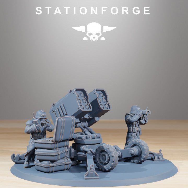 Wargames - Stationforge - GrimGuard - Battle Weapons (5 Teams)
