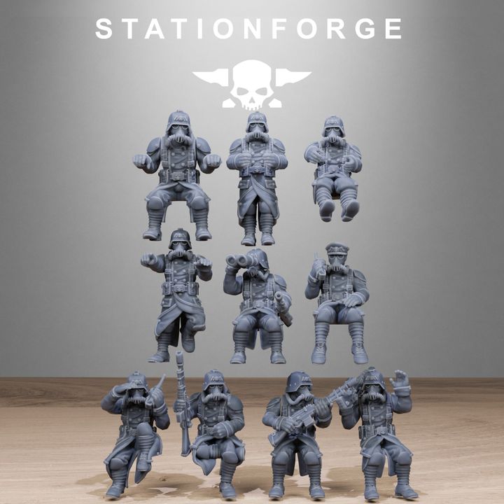 Wargames - Stationforge - GrimGuard - Support Vehicles