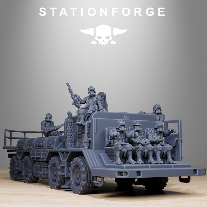 Wargames - Stationforge - GrimGuard - Artillery Vehicle