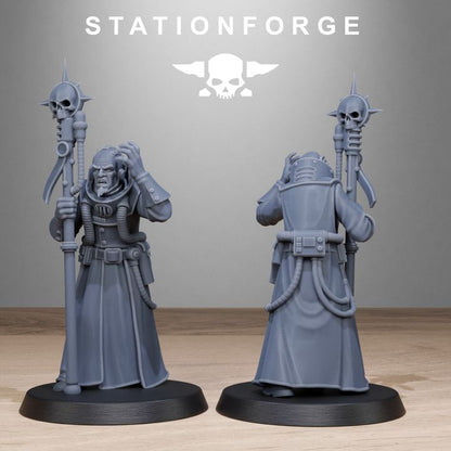 Wargames - Stationforge - GrimGuard - Seers Squad (10 Figurer)