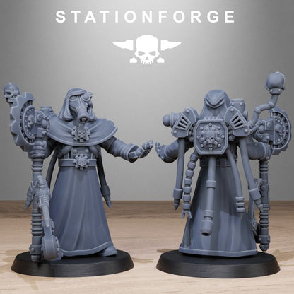 Wargames - Stationforge - GrimGuard - Tech Engineer Squad (10 Figurer)