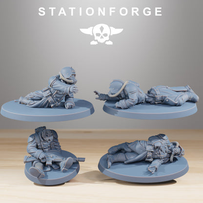 Wargames - Stationforge - GrimGuard - The Fallen (16 Figurer)