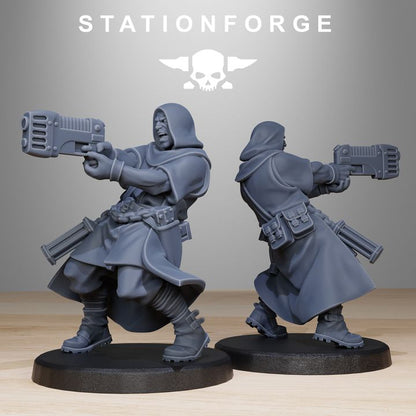 Wargames - Stationforge - GrimGuard - Mercenaries Squad (10 Figurer)