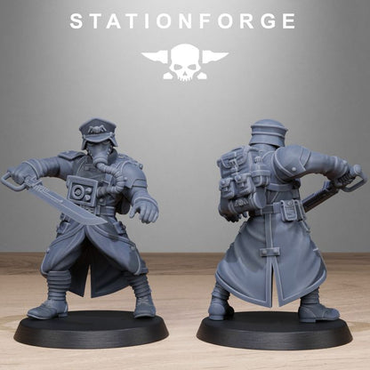 Wargames - Stationforge - GrimGuard - Vigils Squad (10 Figurer)