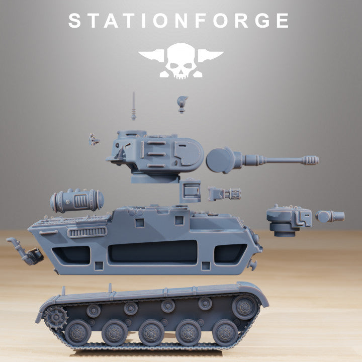 Wargames - Stationforge - GrimGuard - Heavy Battle Tank