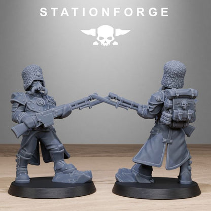 Wargames - Stationforge - GrimGuard - Royals Squad (10 Figurer)