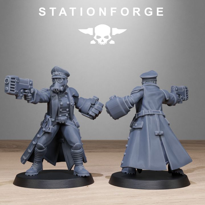 Wargames - Stationforge - GrimGuard - Sisters Squad (10 Figurer)