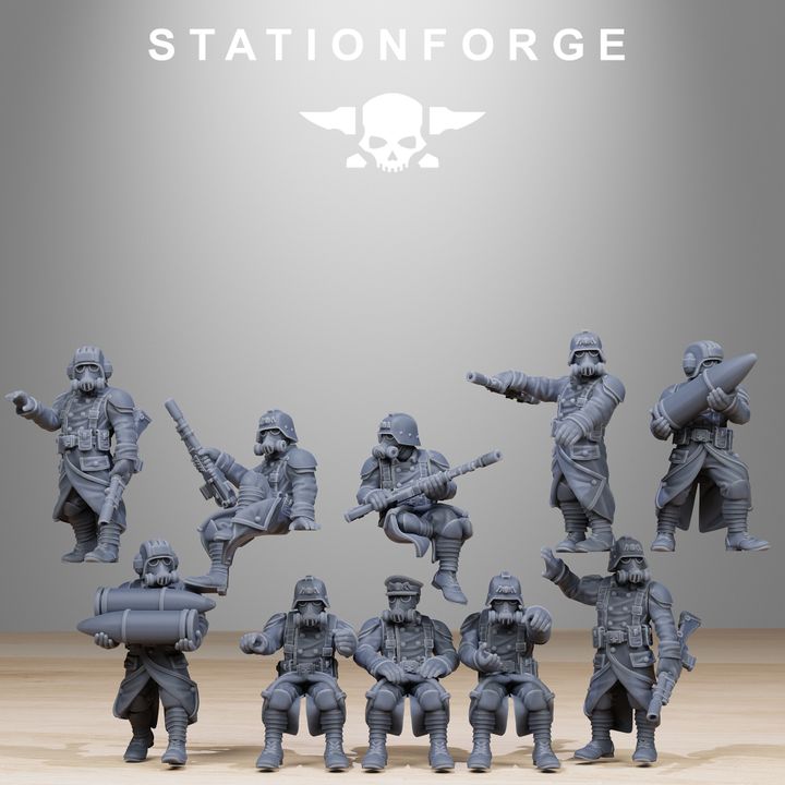 Wargames - Stationforge - GrimGuard - Artillery Vehicle