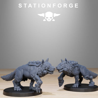 Wargames - Stationforge - GrimGuard - Enforcers Squad (10 Figurer)