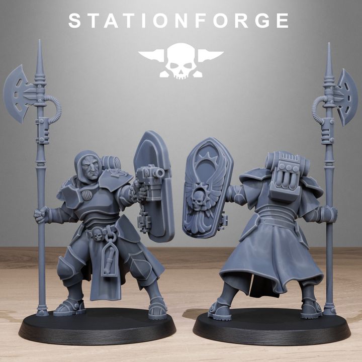 Wargames - Stationforge - Vodalites - Purifiers Squad (10 Figurer)