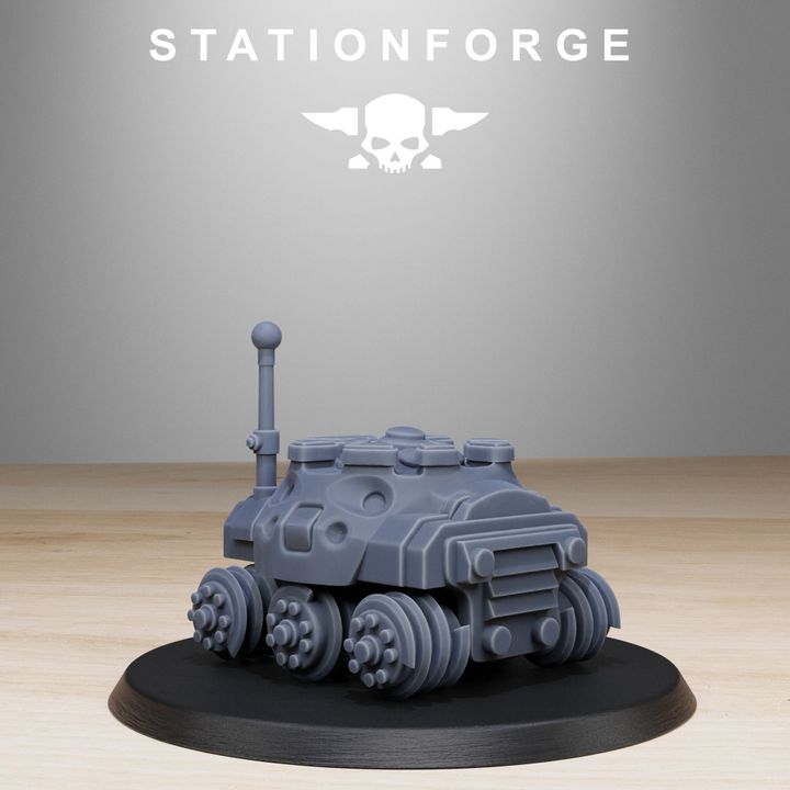 Wargames - Stationforge - GrimGuard - Bombardiers Squad (11 Figurer)