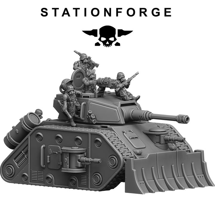 Wargames - Stationforge - GrimGuard - Battle Tank 2.0 (with interior)