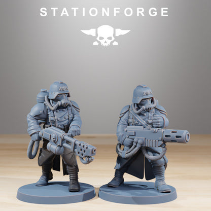 Wargames - Stationforge - GrimGuard - Combatants Squad (10 Figurer)