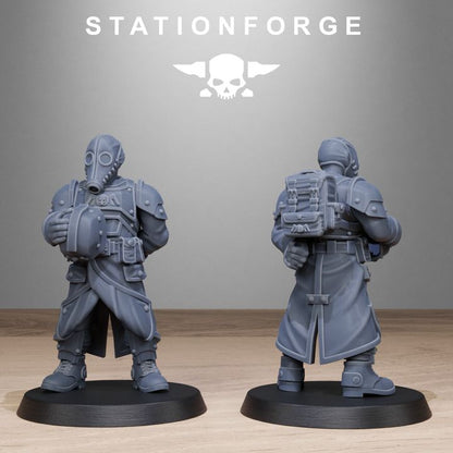 Wargames - Stationforge - GrimGuard - Vigils Squad (10 Figurer)