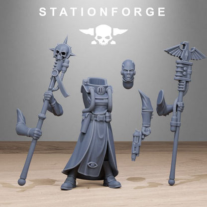 Wargames - Stationforge - GrimGuard - Seers Squad (10 Figurer)