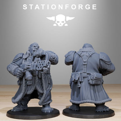 Wargames - Stationforge - GrimGuard - Frostwatch Mutants Squad (10 Figurer)
