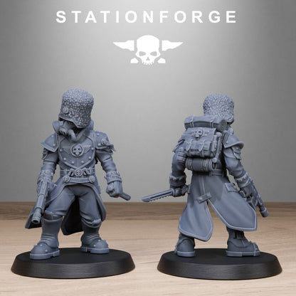 Wargames - Stationforge - GrimGuard - Royals Squad (10 Figurer)