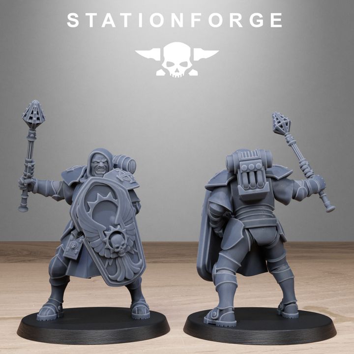 Wargames - Stationforge - Vodalites - Purifiers Squad (10 Figurer)